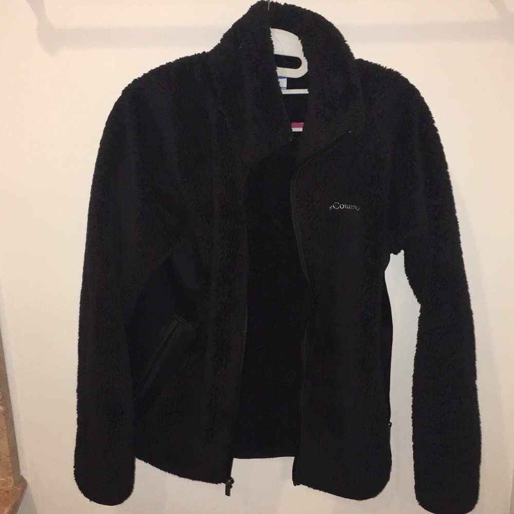 Columbia furry teddy jacket